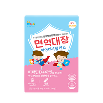 면역대장 아연디시럽 키즈 30포 어린이 영양제 징크시럽 유아 성장기 면역력, 1개