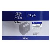 현대 모비스 순정 AGM105R 제네시스 G90 정품 배터리 R단자, 폐전지반납안함(공구대여불가)