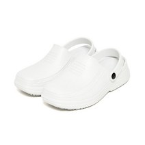 K2 데일리워크 화이트 논슬립 세제 미끄럼방지 위생화 쿠션 방수 주방 조리화 발편한 안전주방화 작업화 안전화 건설화 튼튼한