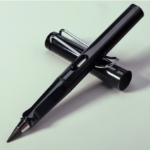 무한연필 선물 오래쓰는 연필 펜심3개+지우개1개, 블랙