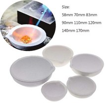 저무리 금은 보석 공구 장비를 위한 고온 석영 실리카 용해 도가니, [1] 58mm 100G