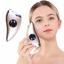 VEGOEVER 리프팅기 페이스 갈바닉 이온 마사지기 열감케어 진동케어 붓기 제거 USB충전, 골든 새로운 색, KD817