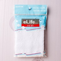 이라이프 물수건 면행주 카페 업소용 바리스타 행주, 1개