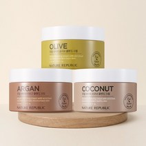 네이처리퍼블릭 리얼 네이처 클렌징 크림3종 택1 210ml, 아르간 클렌징 크림