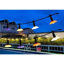 국내생산 고리일체형 스트링라이트 파티라이트 캠핑 감성 TY-P22, 40M 70분기