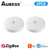 누수탐지기 누수탐지봉 배관 누수 탐지기 aubess zigbee water leak, 2 조각