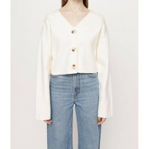 슬라이 SLY WASHABLE HG V/N CROP 가디건