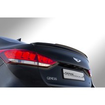 [Carlsson PENINSULA] 제네시스 G80 (DH) 리어/트렁크 스포일러, 티타늄 블랙(T5K), 현대