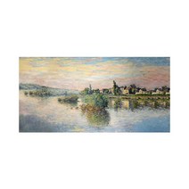 모네 [모네]명화 파노라마 캔버스 액자_2:1_라바쿠르의 세느강(120x60cm), 단일옵션