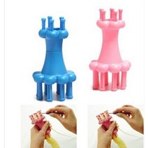 베짜기 베틀 직조 위빙 틀 직조기 손뜨개 위빙 옷감 뜨게 키트 mini knitter 스풀 직기 뜨개질 바늘 후크 스카프 스트랩 만들기 튜브 공예 스웨터 양말 원형 뜨개질 직기