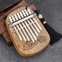 칼림바 GECKO 8 Key Mini Kalimba 아프리카 녹나무 나무 마호가니 엄지 손가락 피아노 타악기 키보드 Mbira Sanza 악기, Camphor Wood