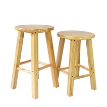 원목 스툴 스튜디오 소품 크림색의자, 30 하이