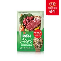 더리얼 밀 그레인프리 소고기 60g/강아지습식사료, 단품없음, 선택완료, 선택완료