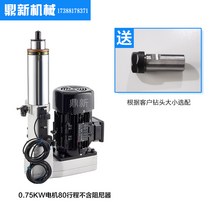 드릴링 보링기 장비 파워 그라인딩 스크래퍼 스핀들 자동 공압 기계, 댐퍼 없는 0.75KW 모터 80 스트로크, 댐퍼X 0.75KW 모터 80 스트로크