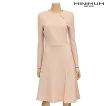 미니멈 버튼 포인트 플레어 원피스 MTDAWO1400-LE