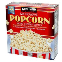 커클랜드 시그니춰 전자렌지 팝콘 93.5g x 44팩, 4.11kg, 2개