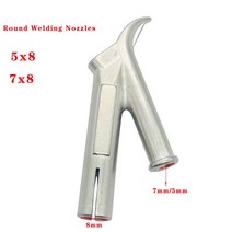용접기 용접건 노즐 부품 둥근 모양 용접 입 PVC 용 스피드 플라스틱 Leister, 8x7mm, 01 8x7mm