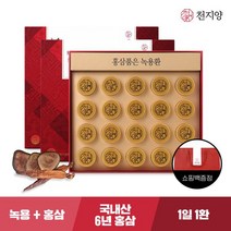 천지양 [천지양] 홍삼품은 녹용환 20환 x 2박스 + 쇼핑백, 상세 설명 참조, 단일옵션