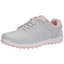 스케쳐스 Skechers 여성용 Go Pivot 스파이크리스 골프화 연회색/분홍색. 5.5 156026