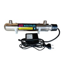 220V UV 물 자외선 살균 튜브 램프 12w 6w16w25w, 16w-400L/H4 추가 스레드