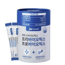 JW중외제약 코어 신바이오틱스 프리바이오틱스 프로바이오틱스, 100개입, 6g