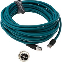 AConnect M12 8 포지션 X-코드 - RJ45 이더넷 네트워크 케이블 코넥스 인사이트 산업용 카메라 차폐 코드 매우 유연한 방수 20M