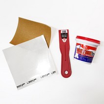 KOZI 벽 메꾸미 세트 구멍난 벽면 균열 보수, 1세트