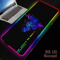 led 가정용 테블릿 그림패드 페인팅 그림 웹툰 태블릿 글씨 대형 RGB 마우스 패드 X, 03 RGB 6_10 350x900x4mm