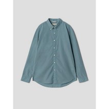 빈폴 [30%OFF][SLIM] 라이트 그린 리넨 블렌드 솔리드 셔츠 (BC2564A91L)