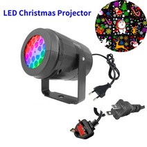 레이저 빔 프로젝터 캠핑용 단초점 샤오미 미니 크리스마스 파티 조명 눈송이 led 무대 조명 회전 크리스마스 패턴 야외 휴일 조명 크리스마스 장식, 영국 플러그