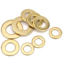 황동 와셔 플랫 평와셔 두꺼운 GA97 0.4 평와샤 4mm M2 M2.5 M3 M4 M5 M6 M8 M10 M12 M14 M16 M18 M20 M22 M24, M24x44x3mm (2개), 1개