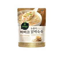 CJ제일제당 비비고 누룽지 닭백숙죽 420g, 6개