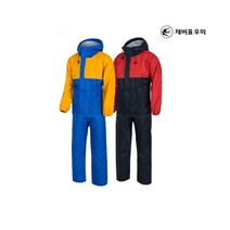 제비표우의 SI-300 비옷세트 캠핑 낚시 등산 레저 오토바이, 레드/블랙