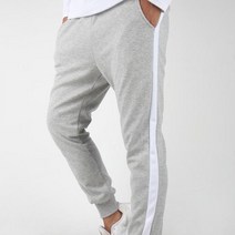 후리스타일 남성용 기모 라인 조거팬츠