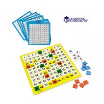 러닝리소스 1-100 수배열판 숫자판 1-120 숫자 교구 1332 1331 활용서, 2.1~100 숫자판 (1장)