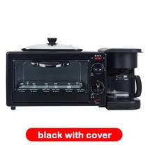 가정용 제빵 발효기 새로운 3 In 1 아침 식사 기계 빵 제조기 토스터 전기 미니 오, 01 Black_03 EU