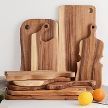 고급 선물 통원목 나무 플레이팅 월넛도마 11종