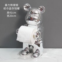 캐릭터 휴지 걸이 두루마리 감성소품 인테리어, F