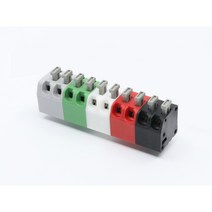 서일전자 USL-5SAB1 300V 7A PCB용 단자대, 백색, 10P (10EA)