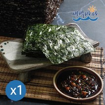 청정 완도 특산물 무조미 구운 곱창김 25매 LAG251, 없음