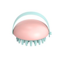 두피 관리기 헤어빔 전동 마사지기계 성인 브러시 남성과 여성 샴푸 브러시 부드러운 욕실, 분홍색