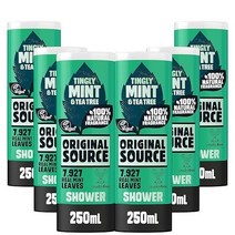 Original Source Tea Tree & Mint Shower Gel 250ml - (Pack of 6), Mint/Tea Tree_8.45 Fl Oz (Pack