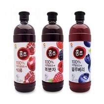 마시는 홍초 1.5L 석류 복분자 블루베리 식초음료 자연발효초 20220525EA, 청정원대용량홍초블루베리1.5리터