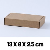 골판지 일체형 선물상자20 크라프트 포장 크래프트, 206U_일체형상자(크)