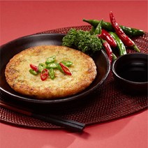 전사랑 막걸리 녹두전 빈대떡 모둠전 4종 골라담기(녹두/치즈/굴/고추 각 400g 1팩당 200g x 2장), 고추 녹두전 400g
