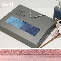 송월타올 프리미엄 180g코마40수 2p선물세트 기념수건 답례품, 1매, 골고루(랜덤)