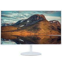 모니터 24인치 에이메카 AM-248BL(KW) 베젤리스 HDMI 광시야각 75 화이트 *전국 출장 A/S 지원*, 상세페이지 참조
