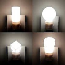 더리빙 LED 취침등 4종 전기콘센트용 무드등 수유등, 에그LED취침등(주광색)