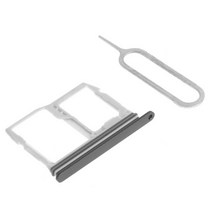 SIM 카드 트레이 슬롯 홀더 + 마이크로 SD 메모리 SIM 홀더 어댑터 LG G6 US997 V, 검은 색