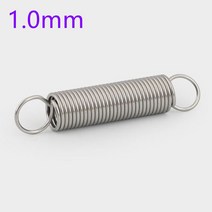 스프링 스테인레스 스틸 장력 연장 외경 8mm 10mm 12mm 길이 40-100mm 2-5 개/로트 1.0mm, [01] 1.0mm, [01] 8mm, [02] 25mm  5pcs
